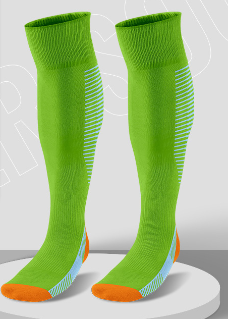 OEM Custom Professional Wear-resistant Anti Slip Personalized Men's Football Socks