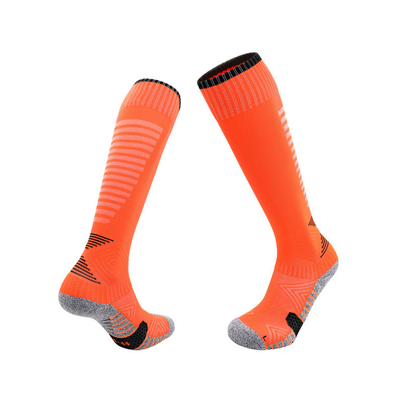 Custom Training Breathable Sleeve Polyester Nylon Customizable Football Socks