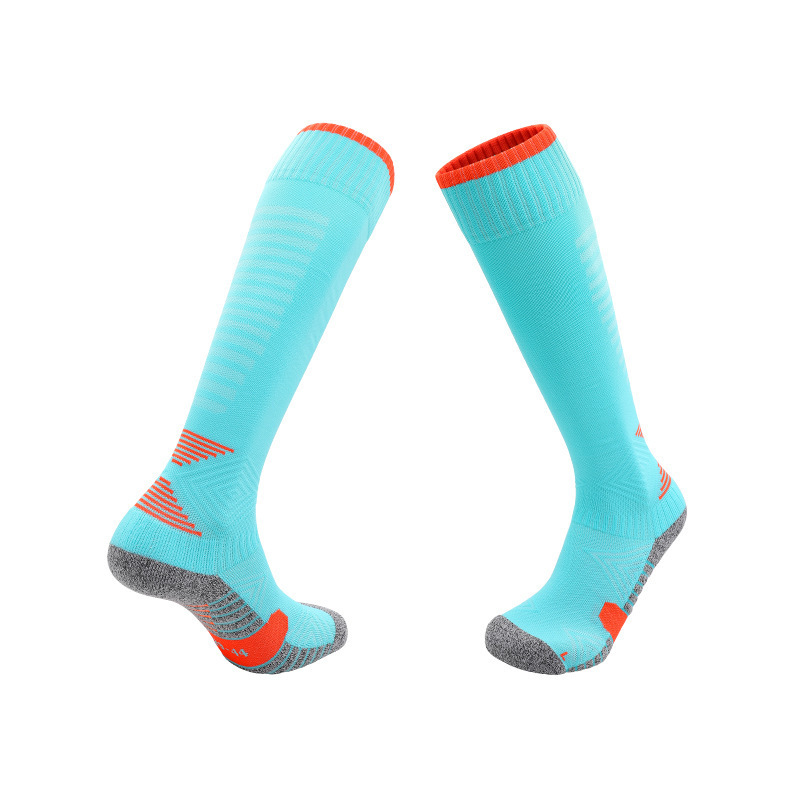 Custom Training Breathable Sleeve Polyester Nylon Customizable Football Socks
