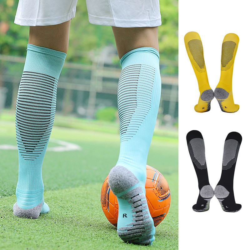 Antibacterial and deodorizing nylon long-leg socks with anti-slip and stable design
